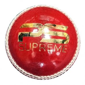 PS SUPREME CRICKET BALL RED ADULT 1